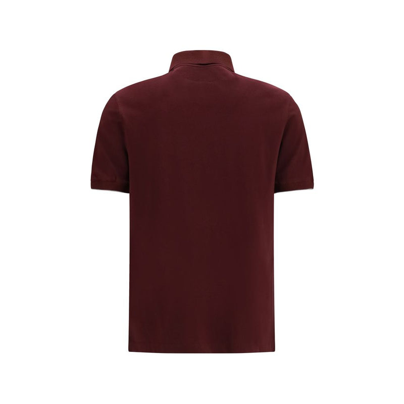 Bordeaux Cotton Polo Shirt