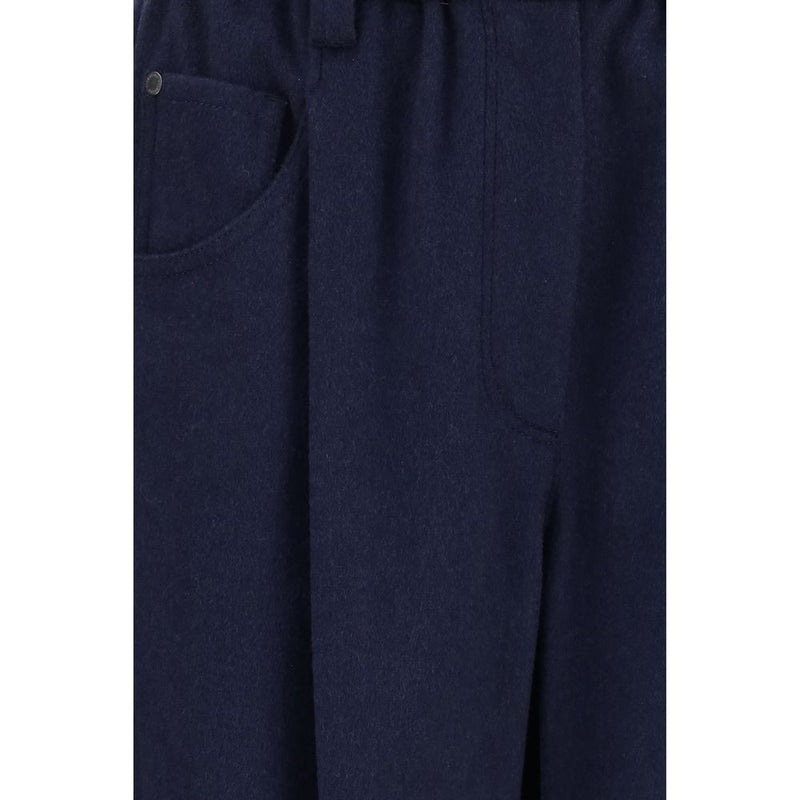 Blue Wool Oves Aries Pants