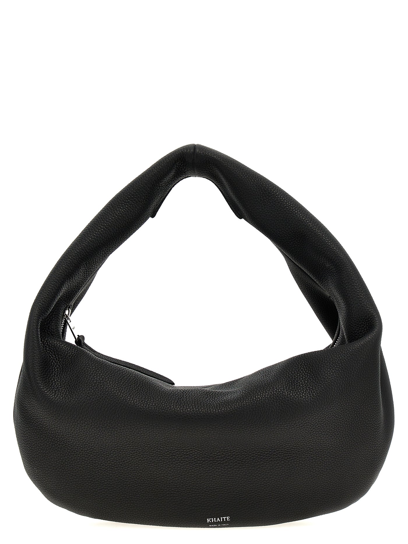 Black Calfskin Shoulder Bag