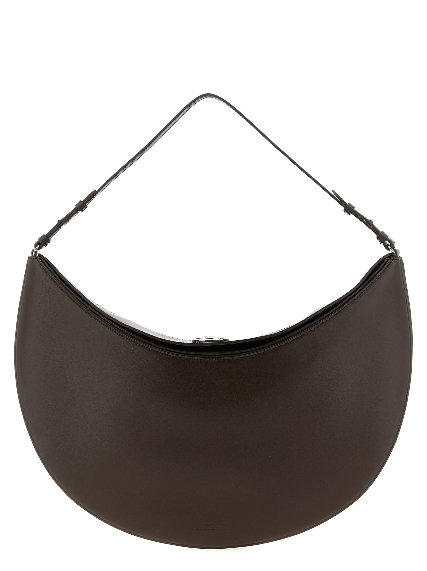 Brown Calfskin Shoulder Bag