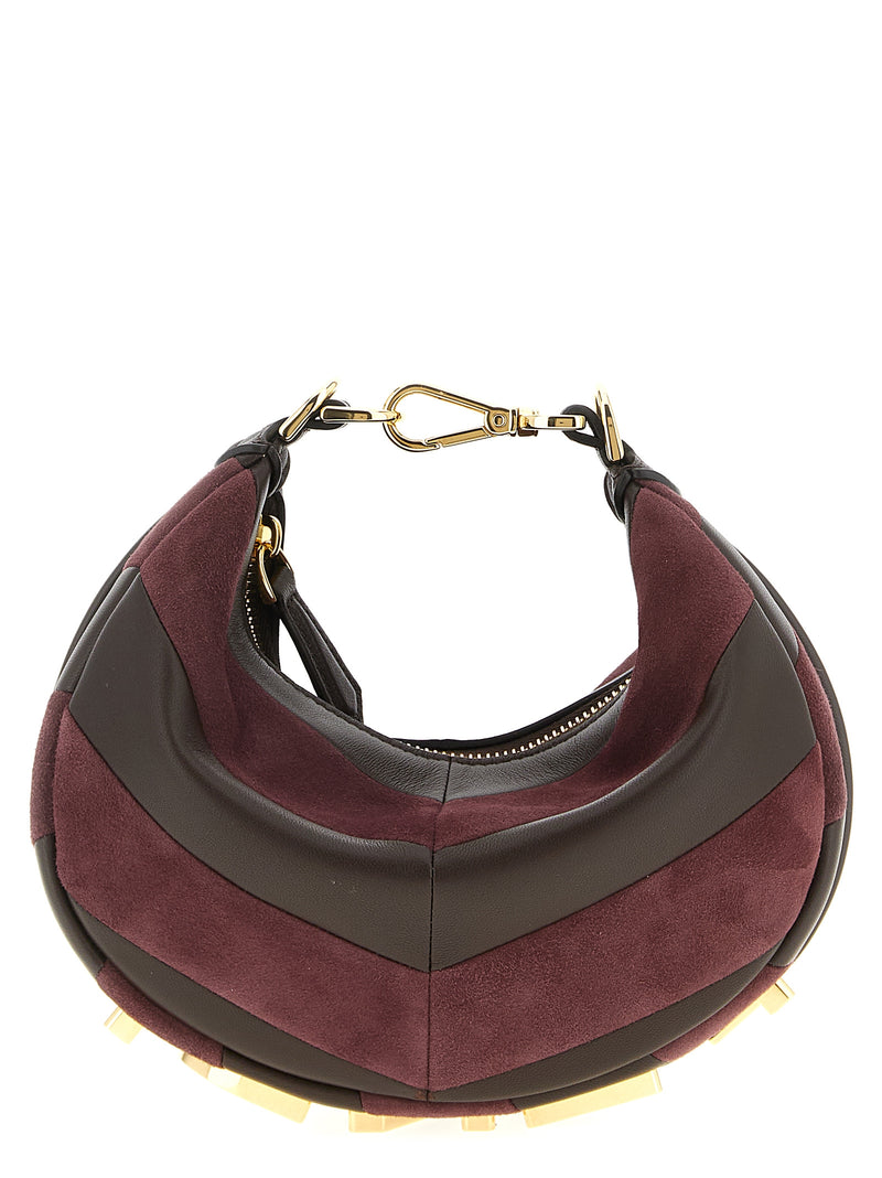 Multicolor Lamb Leather Handbag
