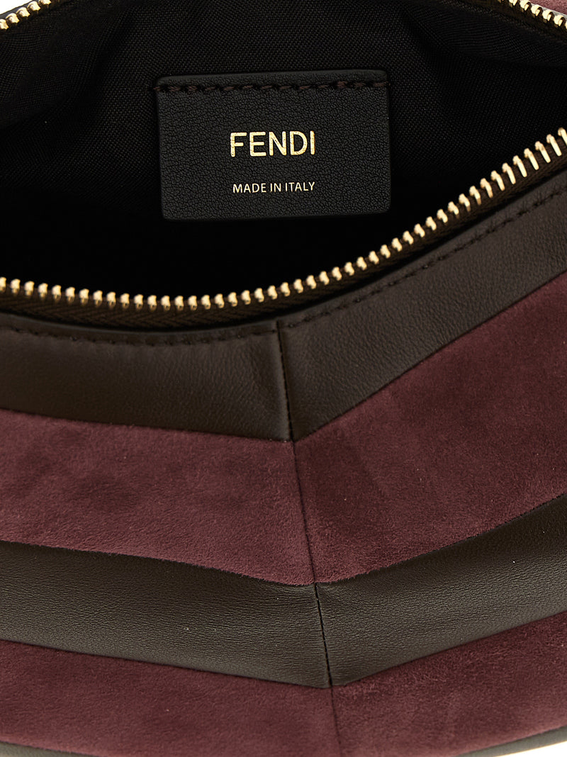 Multicolor Lamb Leather Handbag