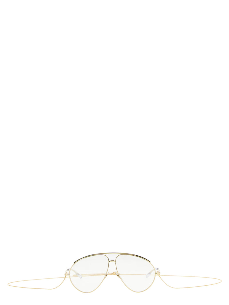 Gold Polyamide Sunglasses