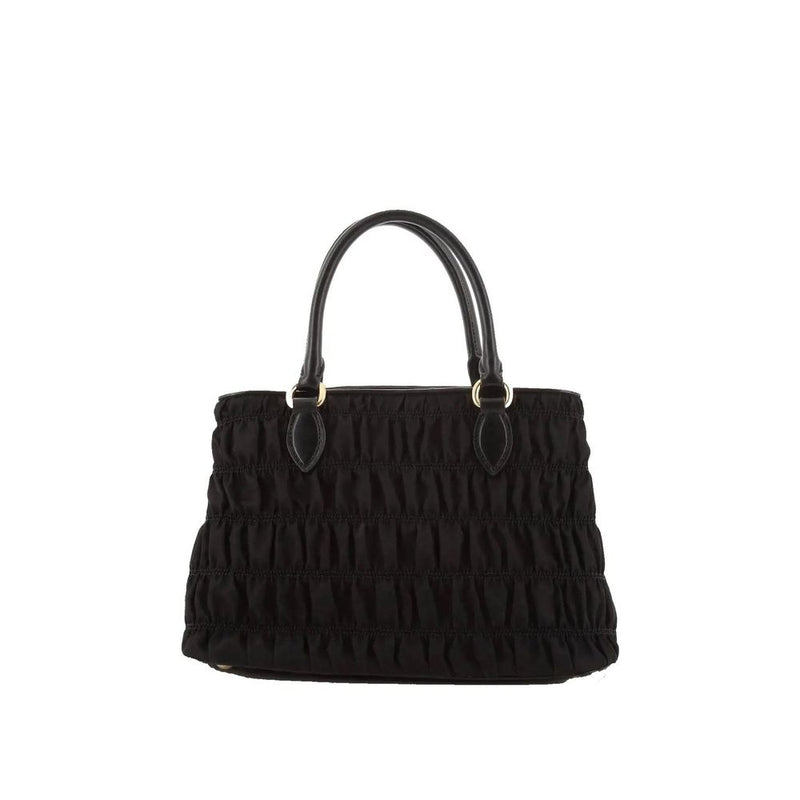 Black Nylon Handbag
