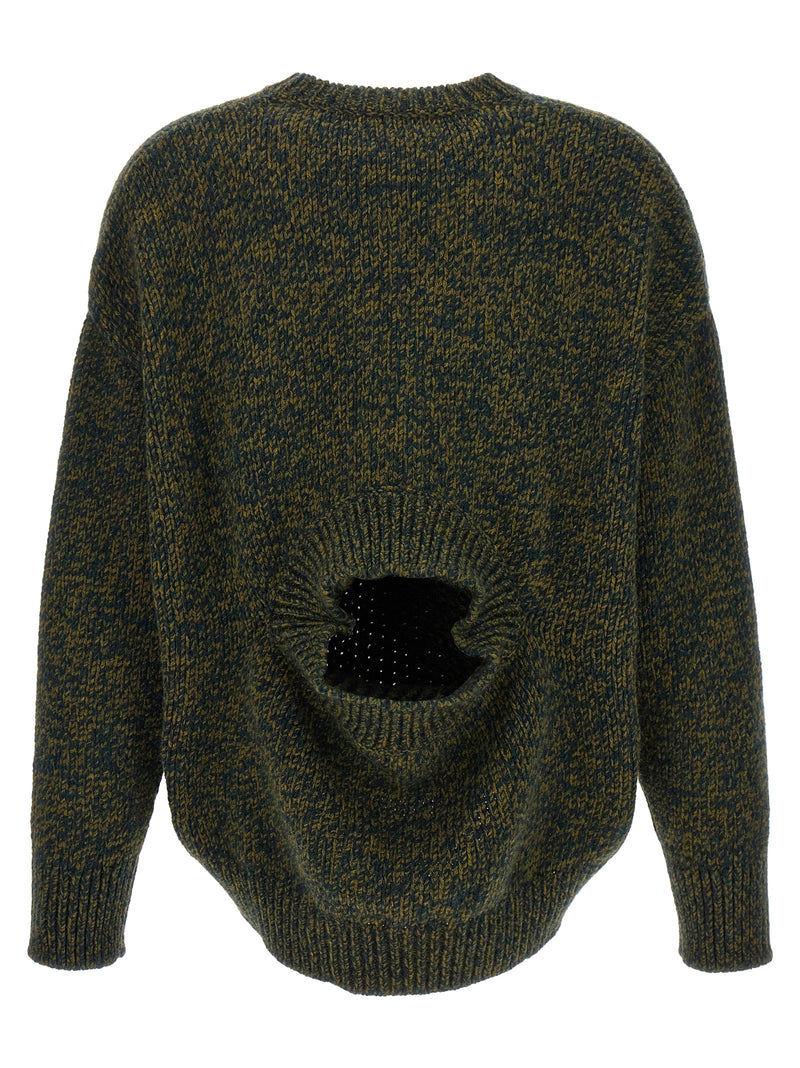 Bicolor Elastane Cardigan