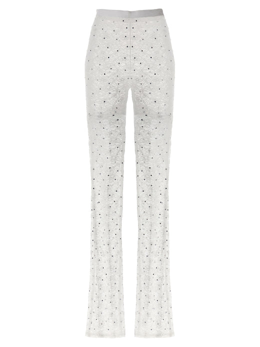 White Polyamide Leggings