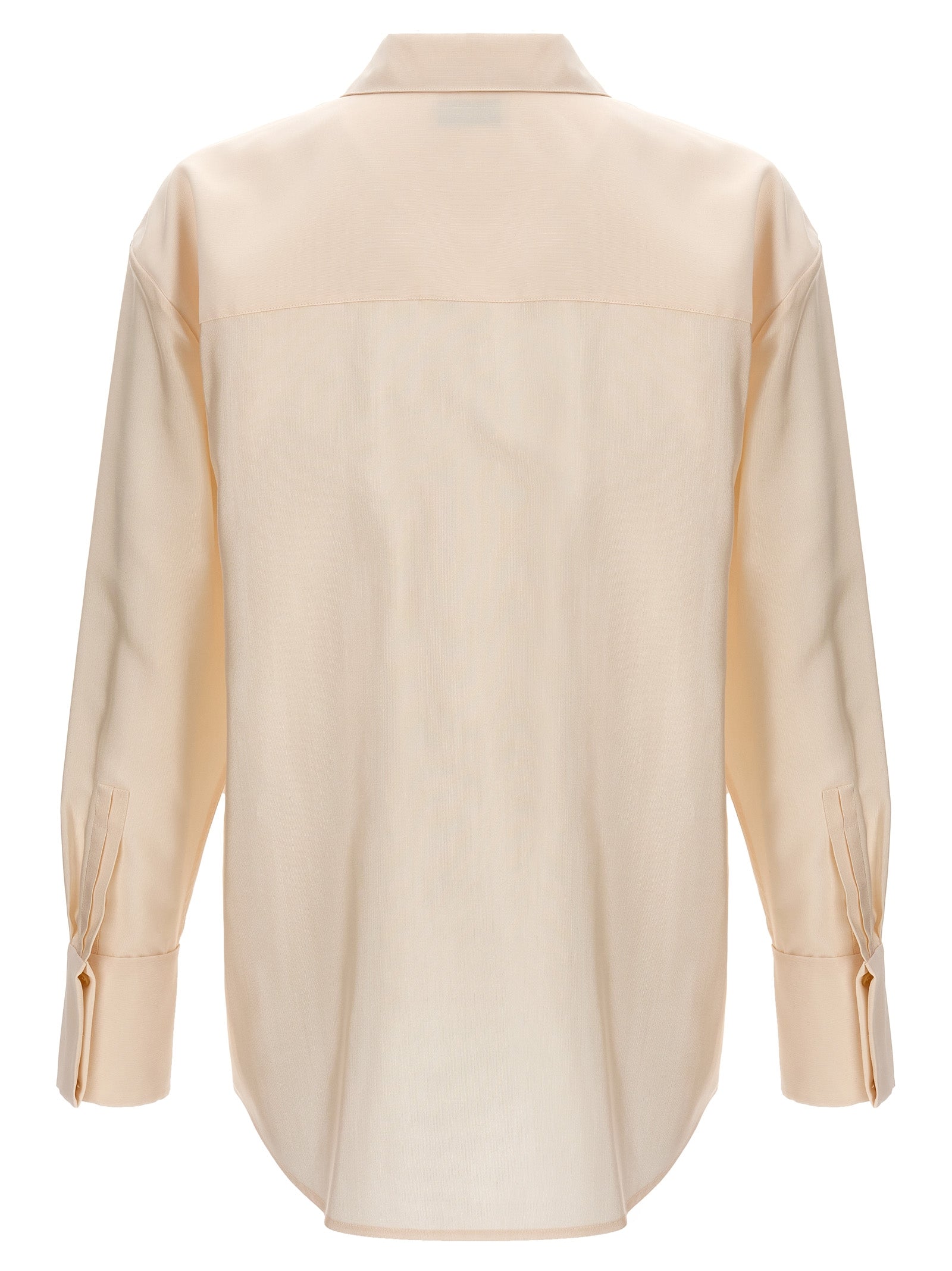 Beige Acetate Blouse