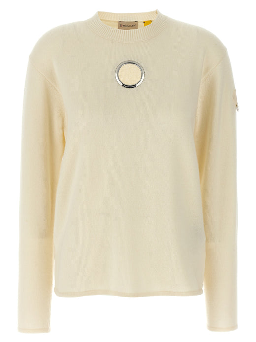 White Wool Cardigan