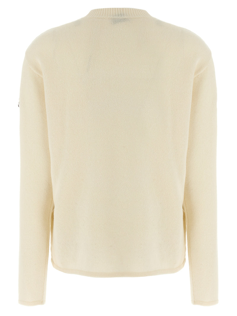 White Wool Cardigan