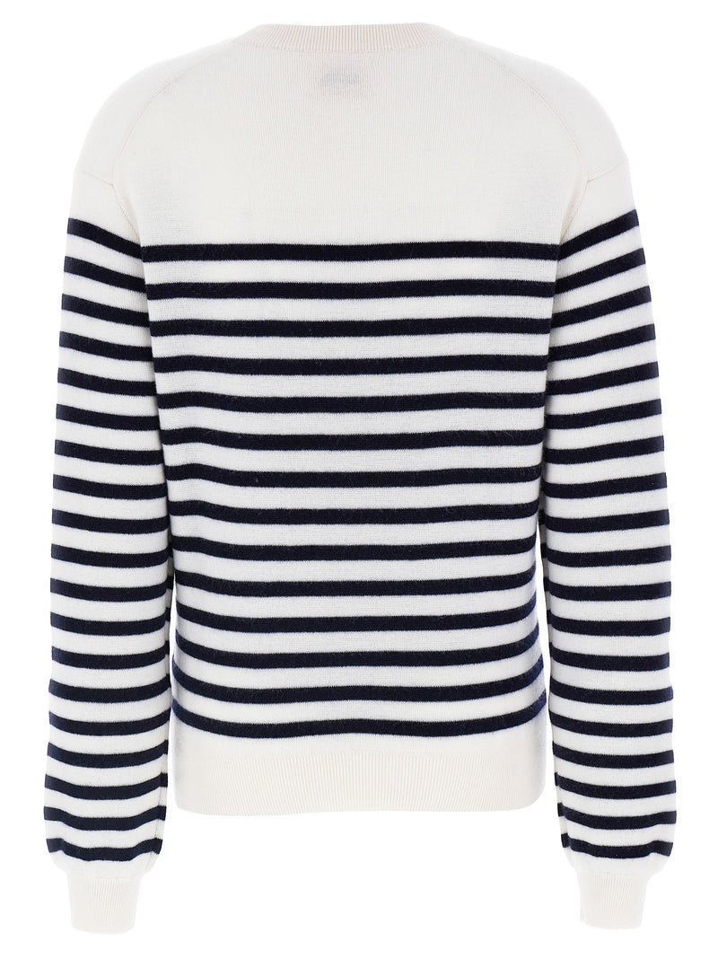 Bicolor Cashmere Cardigan