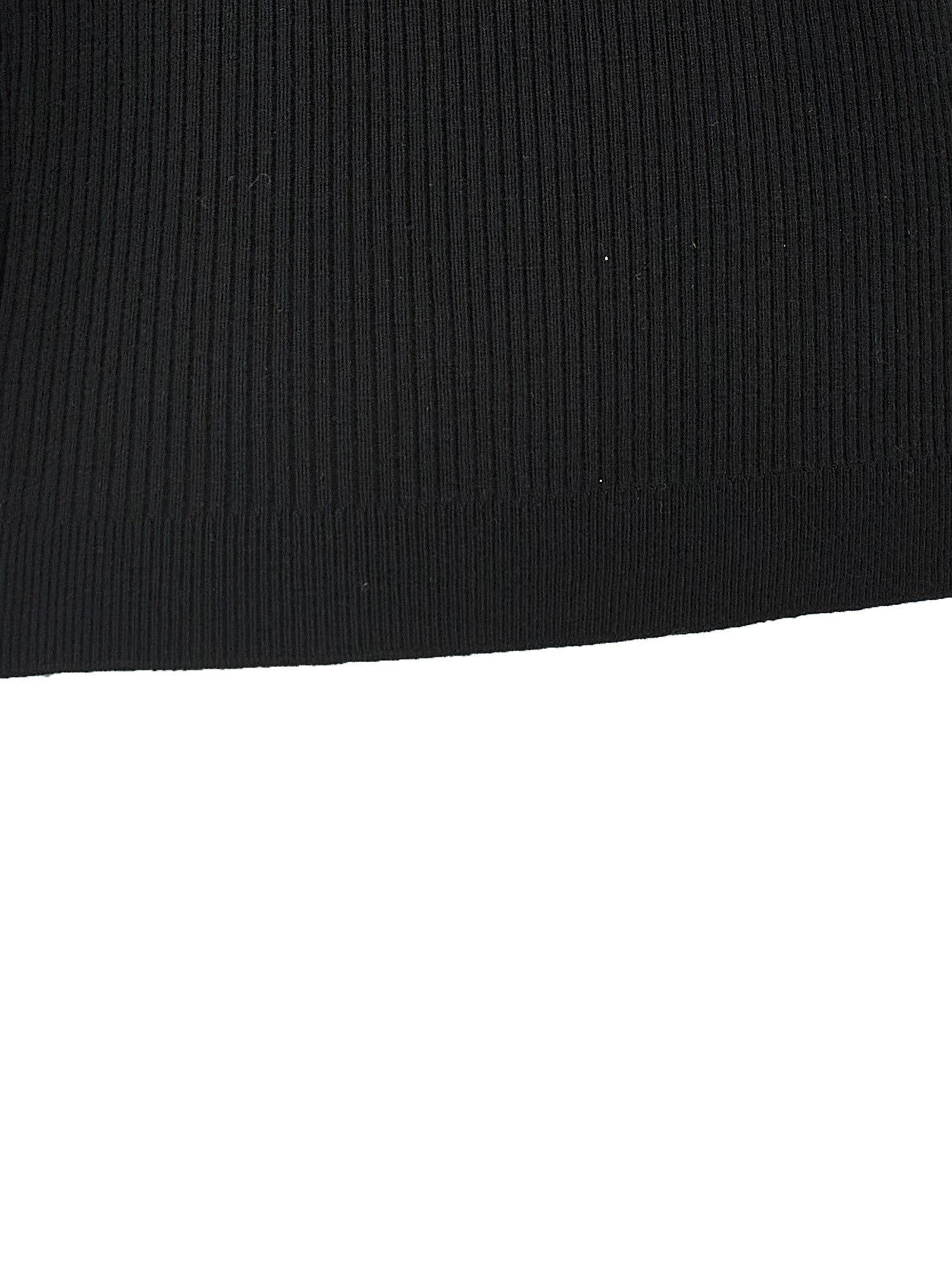 Black Wool T-Shirt