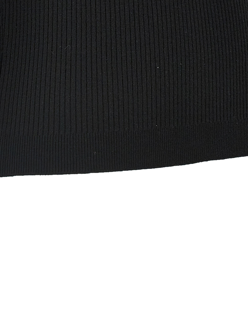 Black Wool T-Shirt