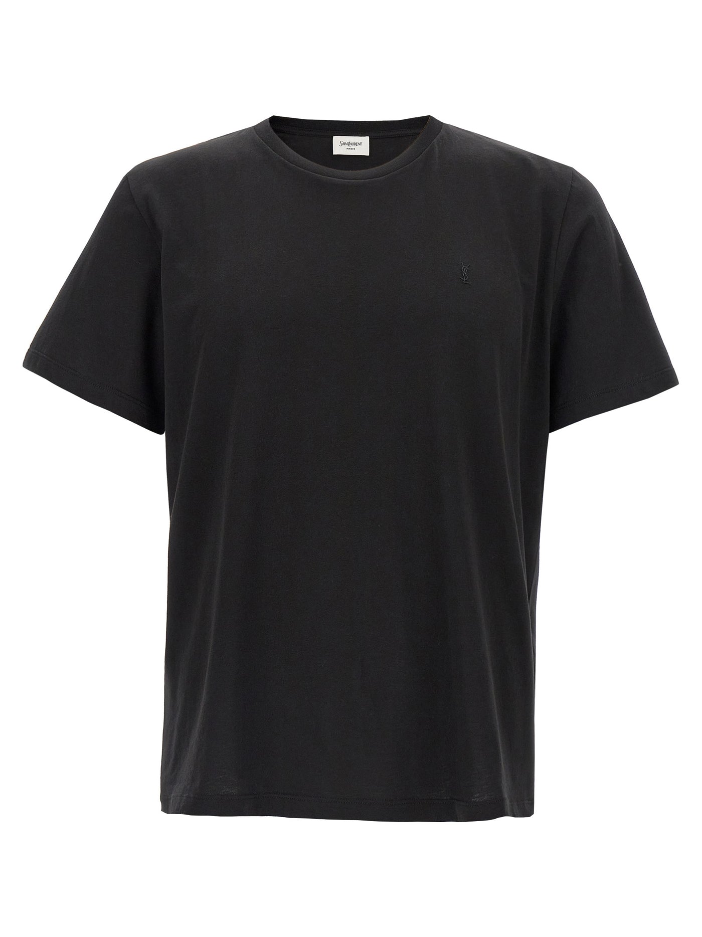 Black Cotton T-Shirt