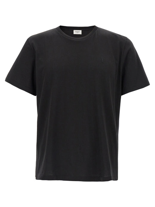 Black Cotton T-Shirt
