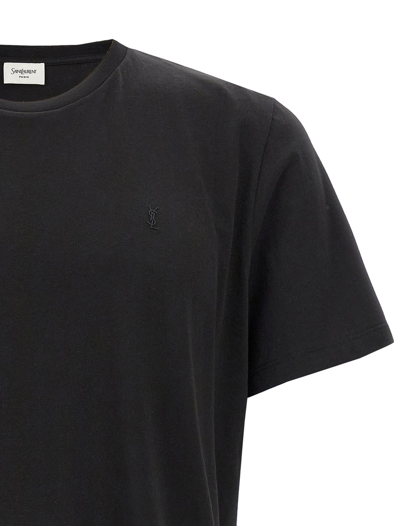 Black Cotton T-Shirt
