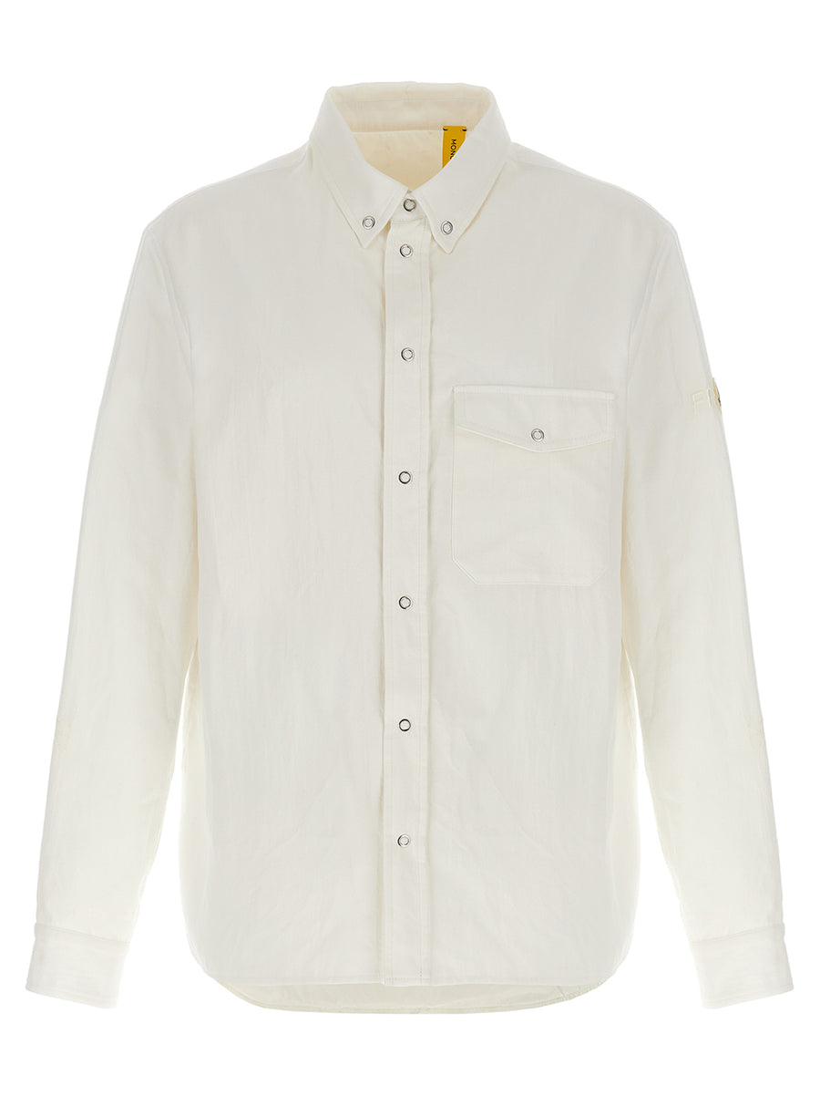 White Polyamide Blouse