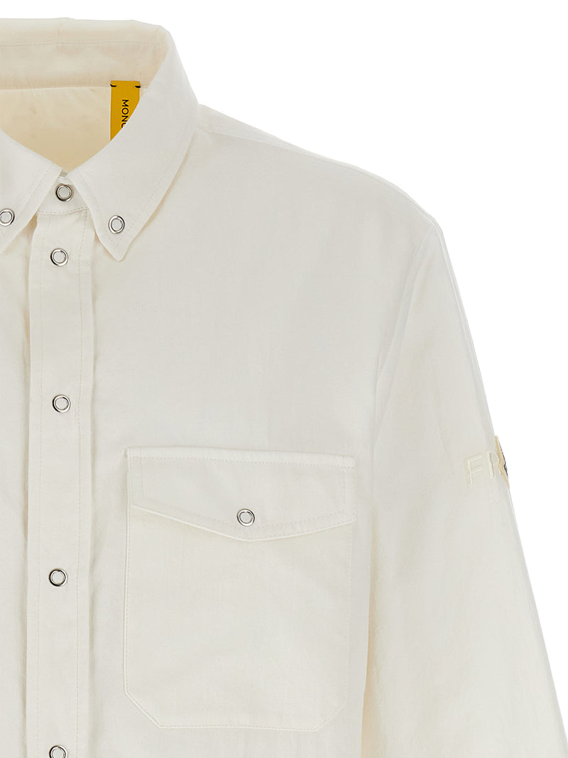 White Polyamide Blouse