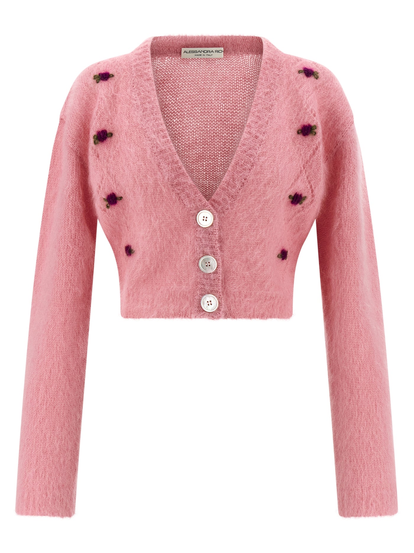 Multicolor Wool Cardigan