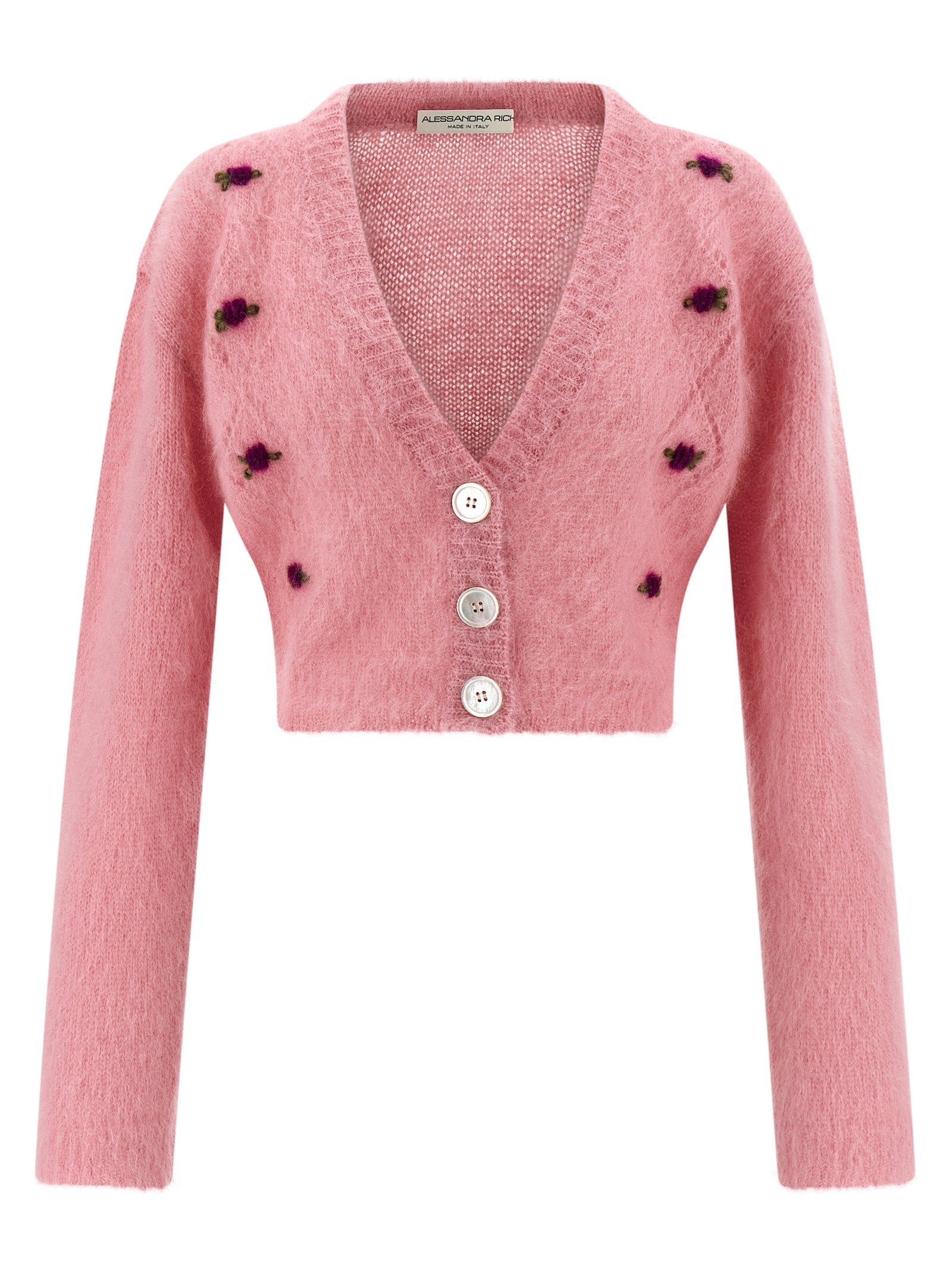 Multicolor Wool Cardigan