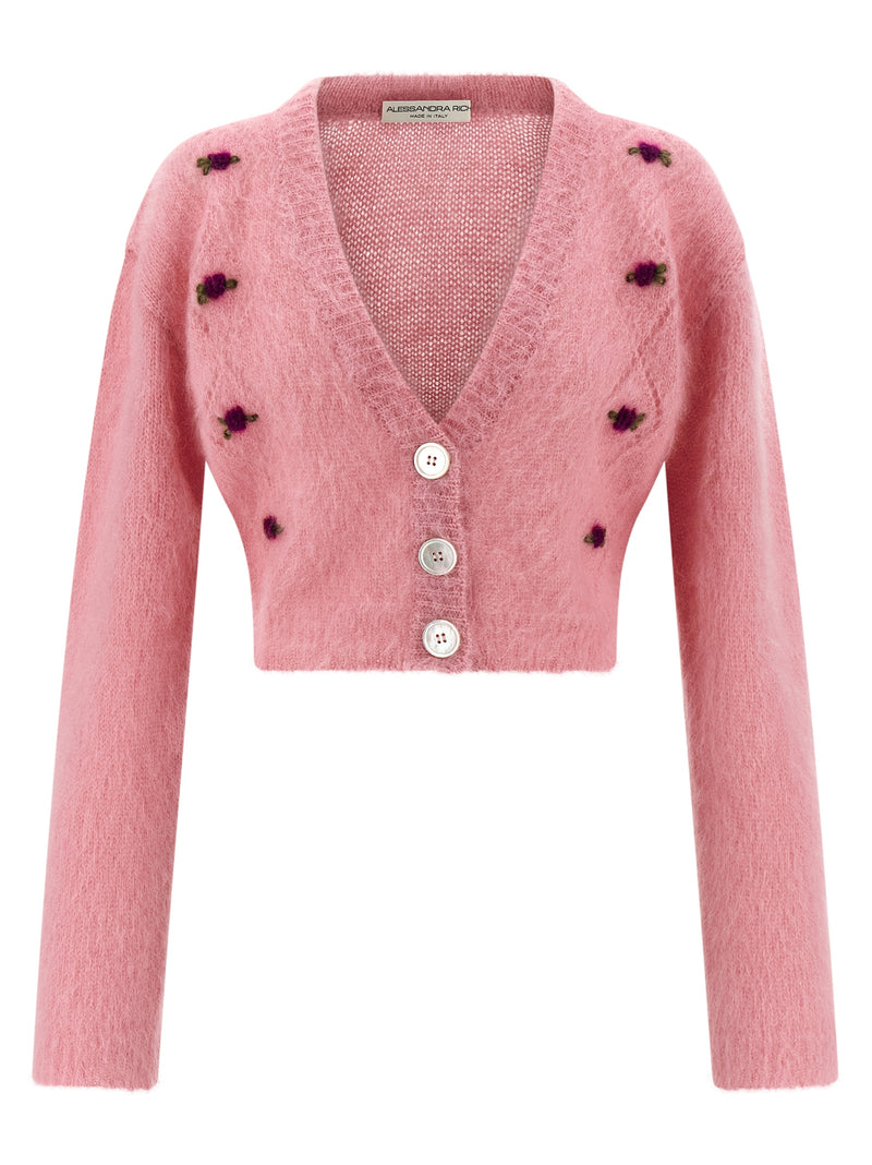 Multicolor Wool Cardigan