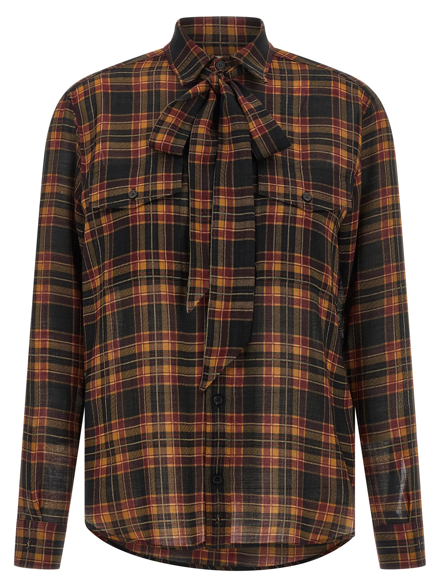 Multicolor Wool Blouse
