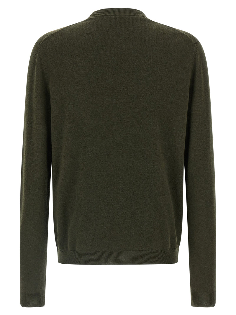Bicolor Cashmere Cardigan