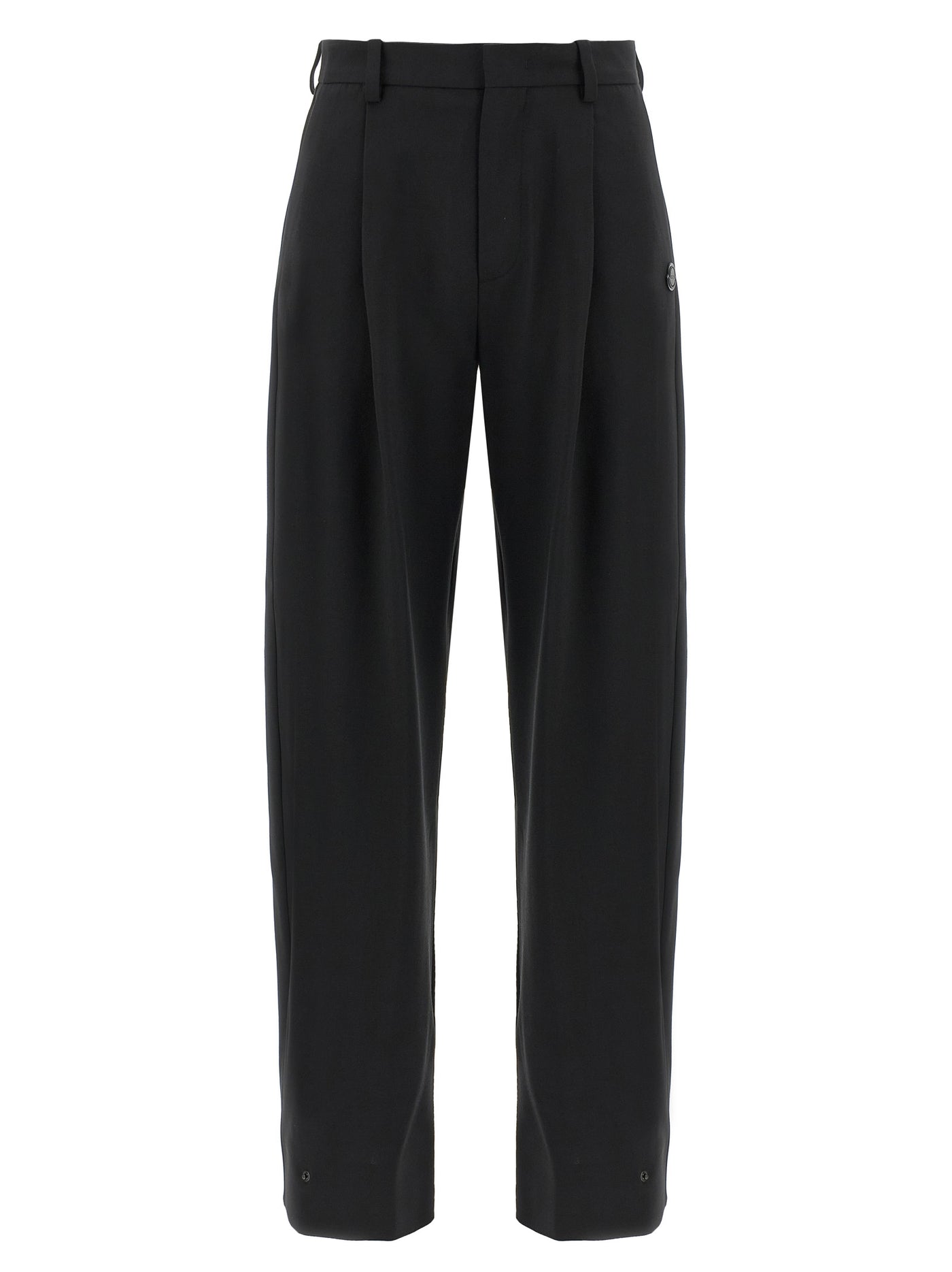 Black Polyester Dress Pants