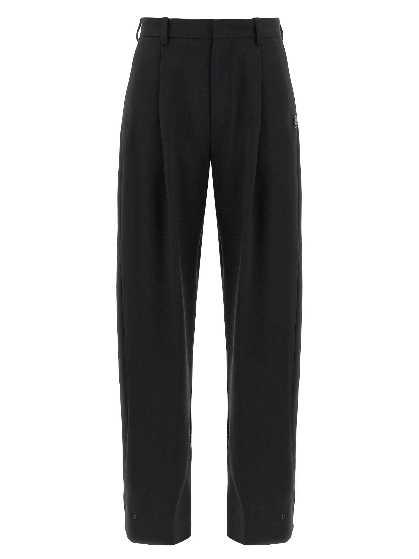 Black Polyester Dress Pants