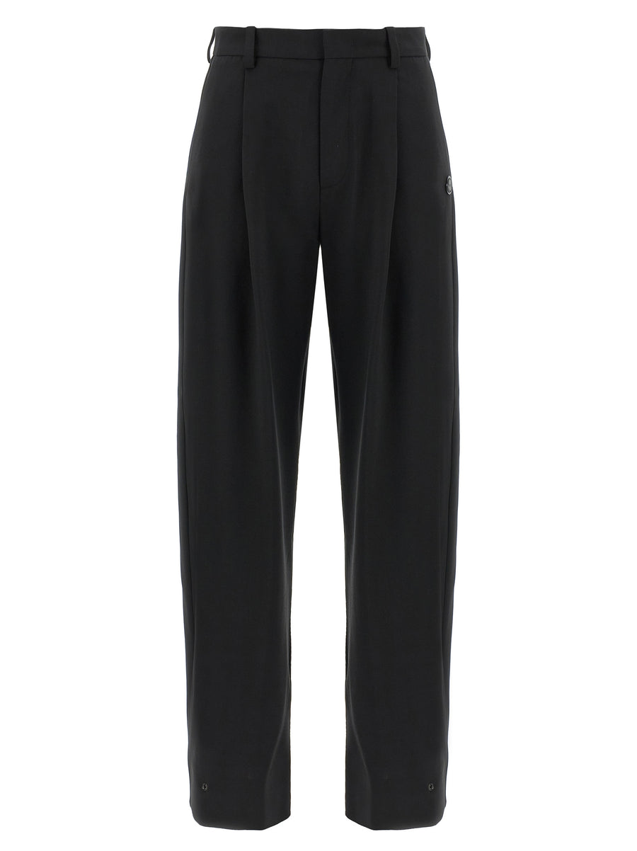 Black Polyester Dress Pants