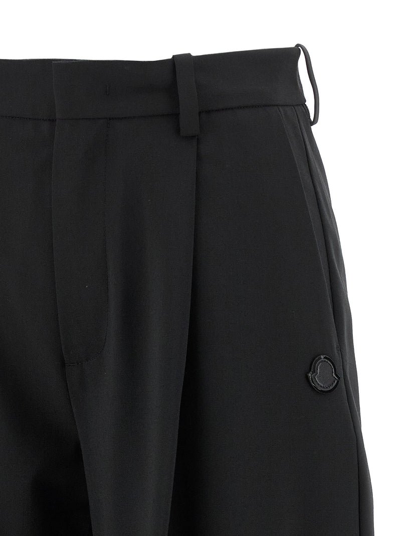 Black Polyester Dress Pants