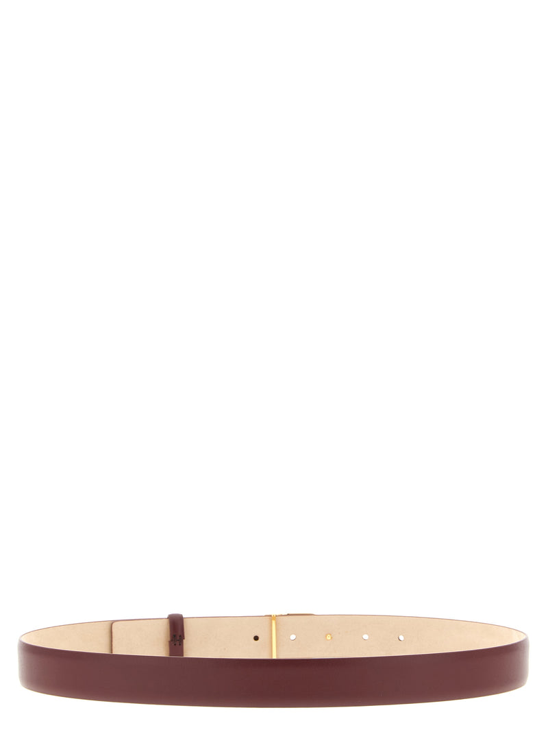 Bordeaux Calfskin Regular Belt