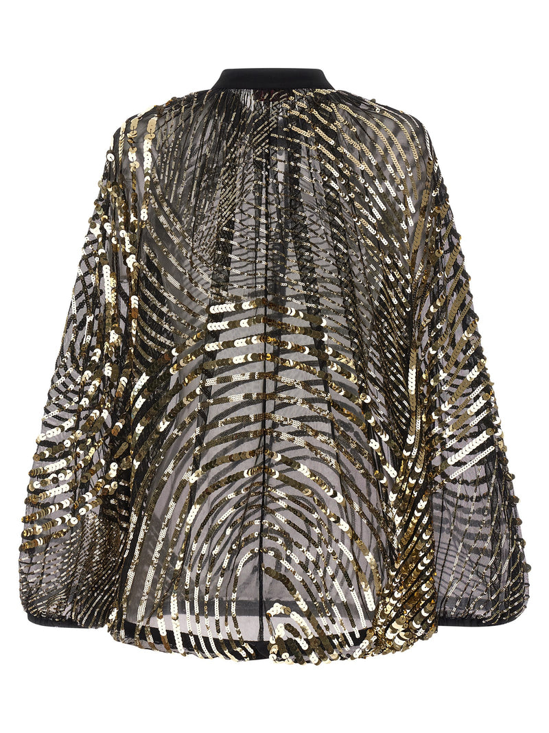 Black Polyamide Blouse