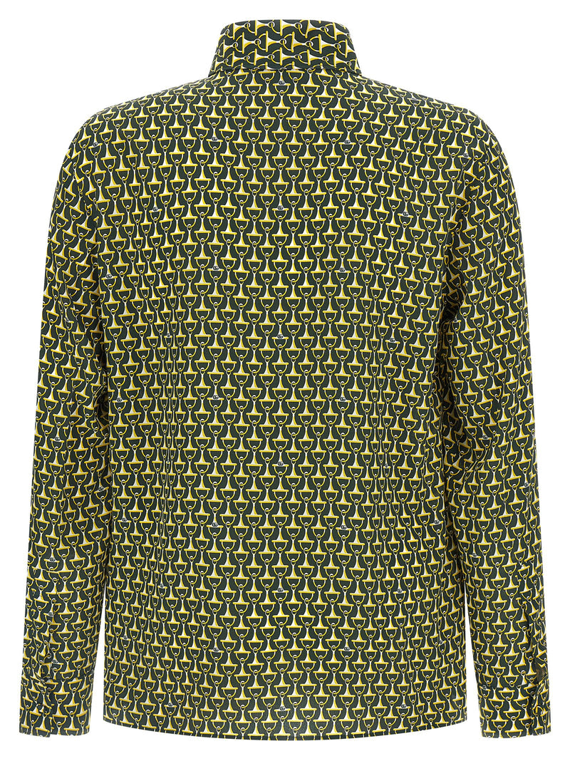 Bicolor Silk Blouse