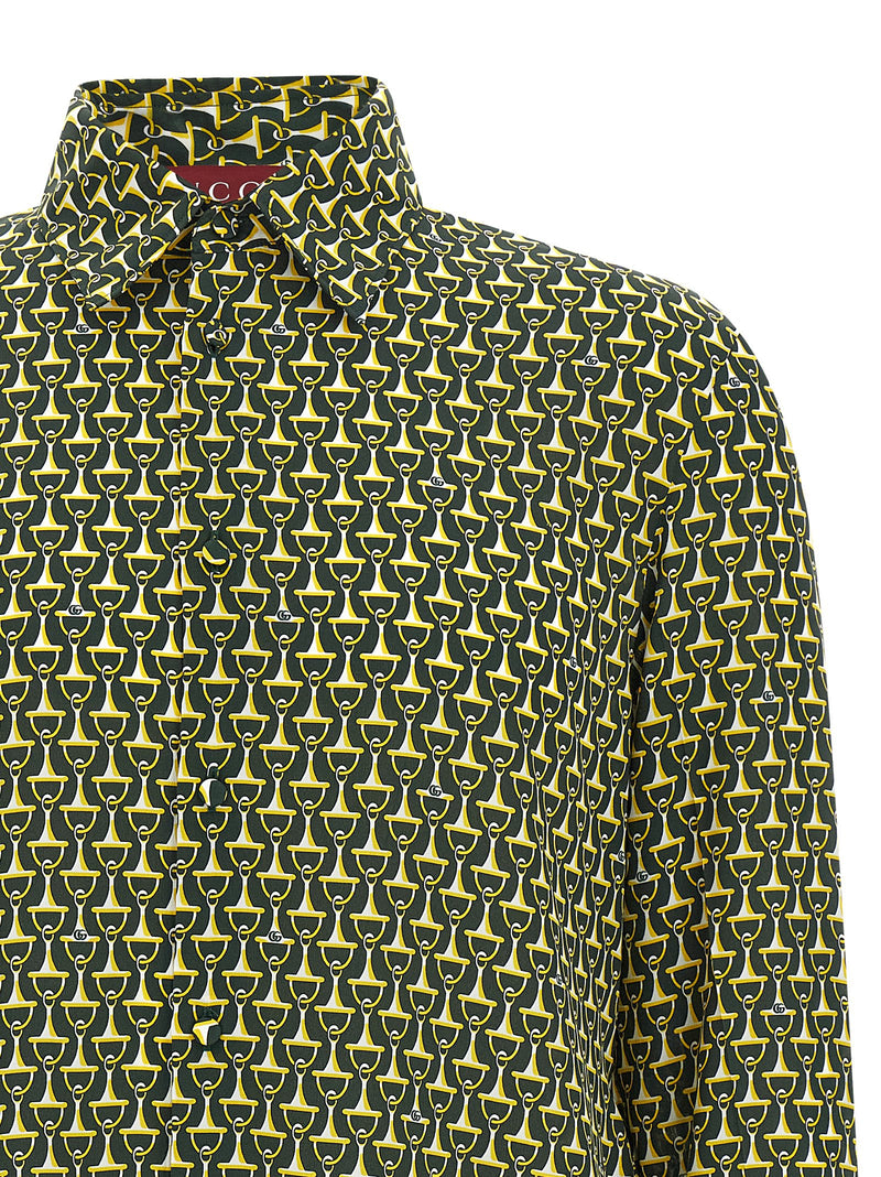 Bicolor Silk Blouse