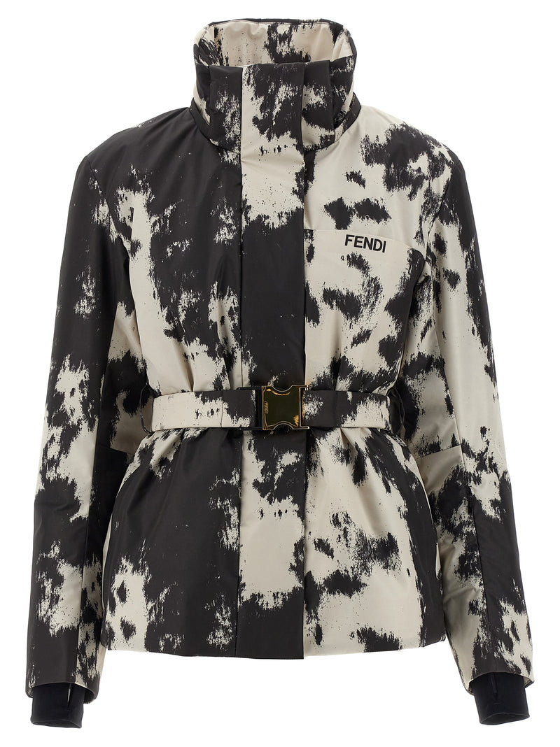 Multicolor Polyester Shell Jacket