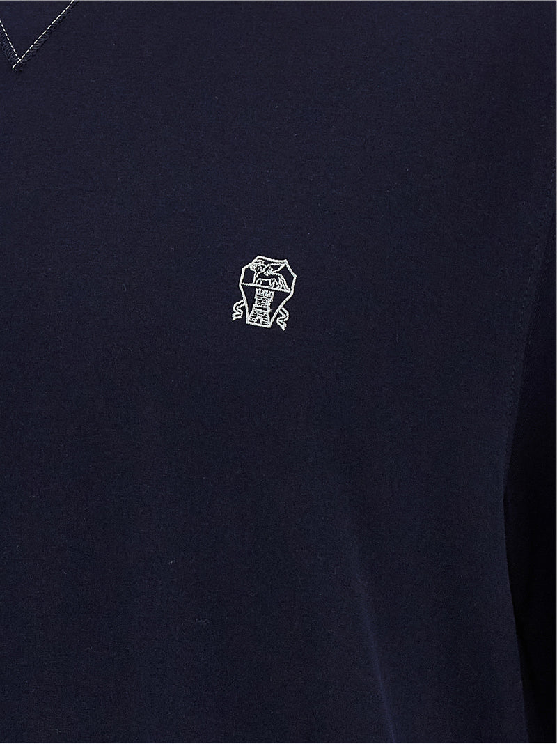 Blue Cotton T-Shirt
