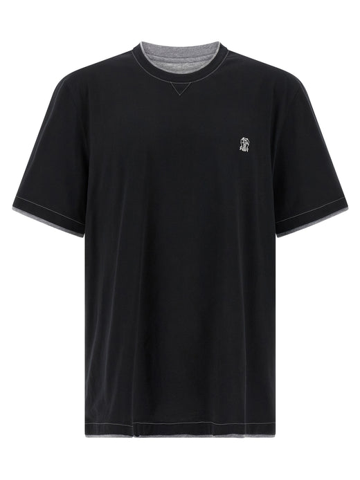 Black Cotton T-Shirt