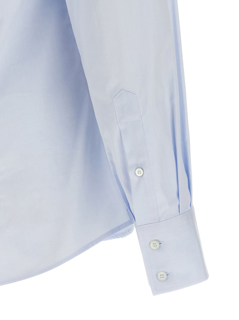 Blue Cotton Blouse