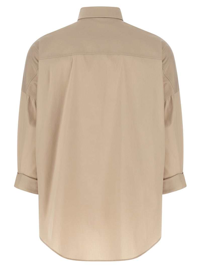 Beige Cotton Blouse