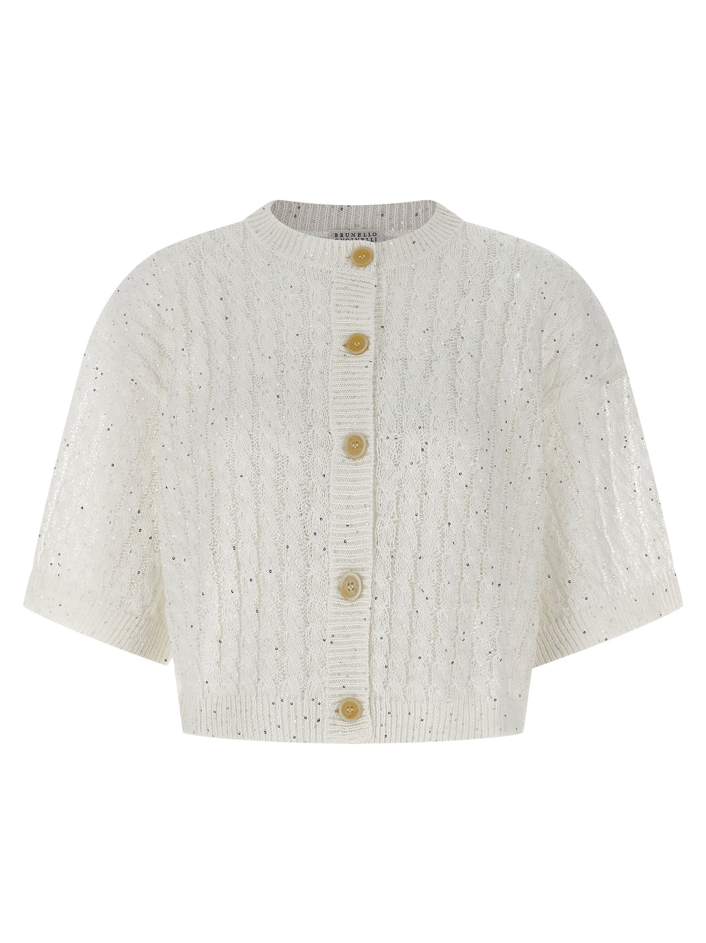 White Linen Cardigan