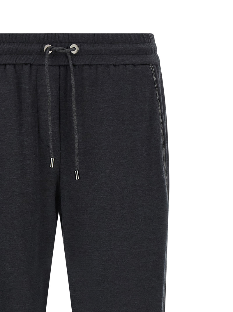 Gray Cotton Joggers (Workout Pants)