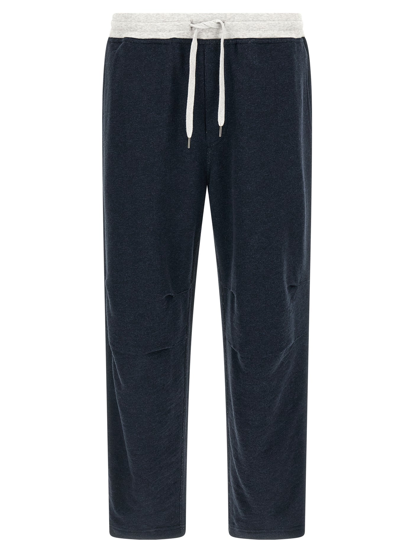 Blue Cotton Joggers (Workout Pants)