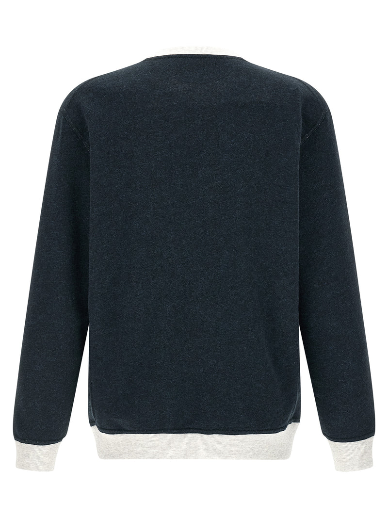 Blue Cotton Sweatshirt