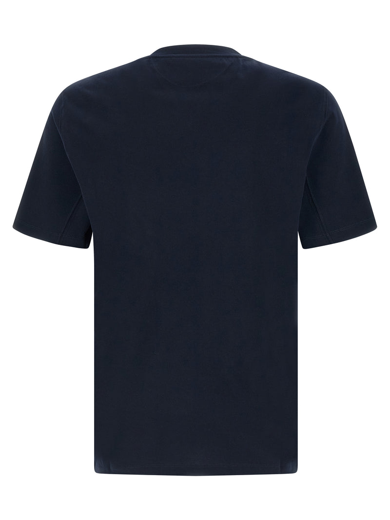 Blue Cotton T-Shirt