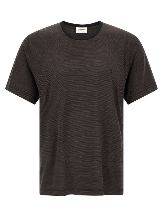 Brown Wool T-Shirt