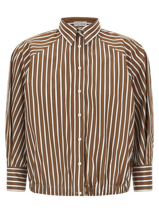 Brown Cotton Blouse