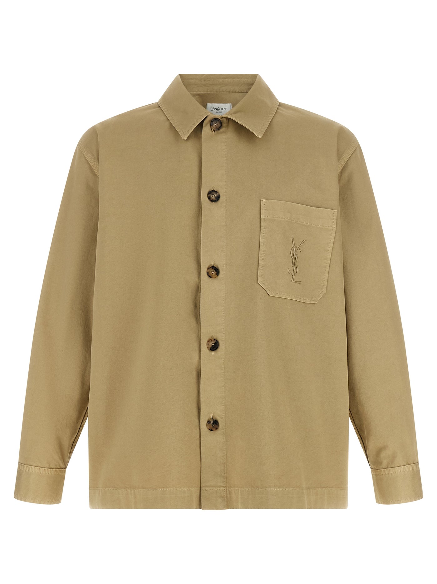 Beige Cotton Blouse