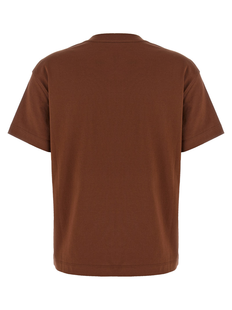 Brown Cotton T-Shirt