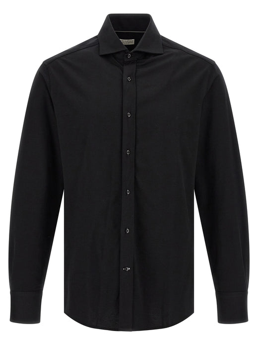 Black Cotton Blouse