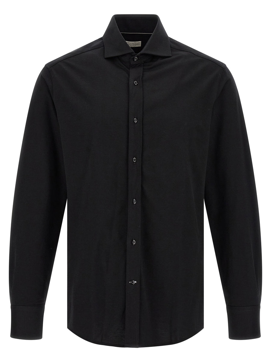 Black Cotton Blouse